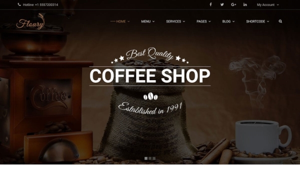 Thiết kế website nhà hàng, quán cafe – Tạo ấn tượng với thực khách